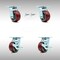 Service Caster 4 Inch SS Poly on Aluminum Caster Set with Roller Bearings 2 Swivel Lock 2 Brake SCC-SS30S420-PAR-BSL-2-TLB-2 - alternate 4